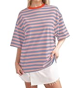 ★RAIVE★ Stripe Oversized Tshirt VW5ME618_2color Stripe Oversized T-shirt VW5ME618_2color - 레이브